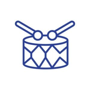 Fanblock - Trommeln